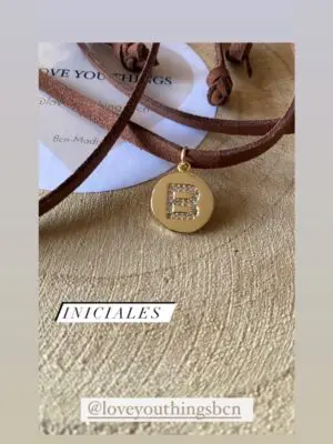 COLLAR INITIAL 
CUERO
