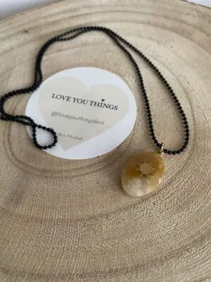 Collar PIEDRA SOL
Black