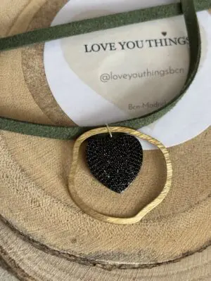 Collar NANTES.                                   Verde