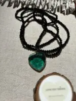 Collar LOVE YOU                              Green Summer