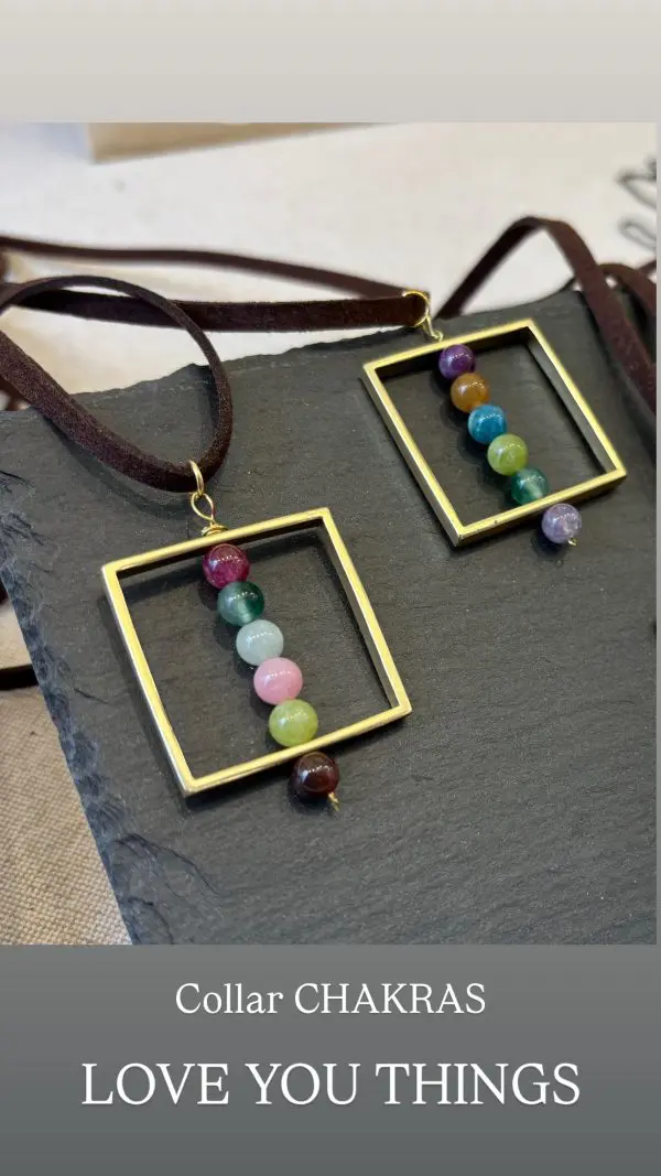 Colllar  CHAKRAS  CUERO